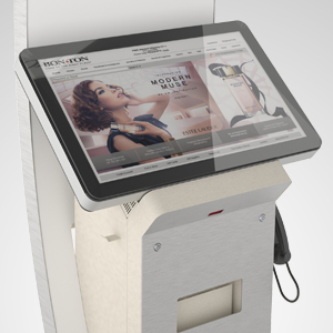 BonTon Custom Retail Self-Service Kiosk Close-up