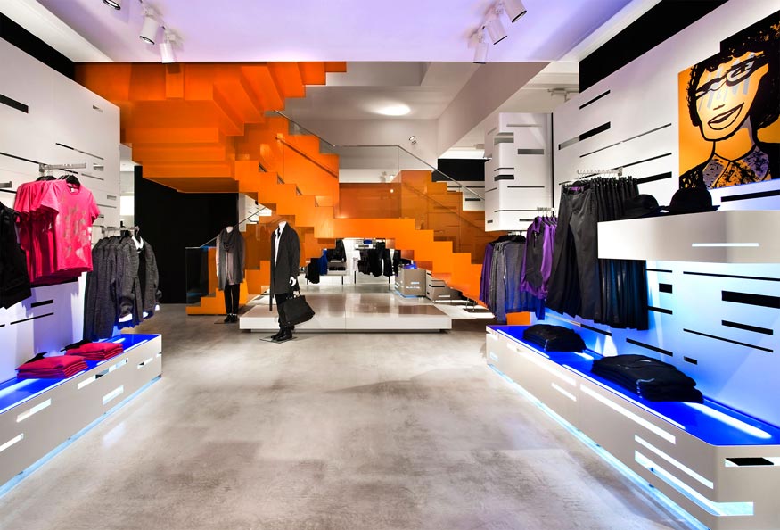 H&M Store Design by Javier Mariscal