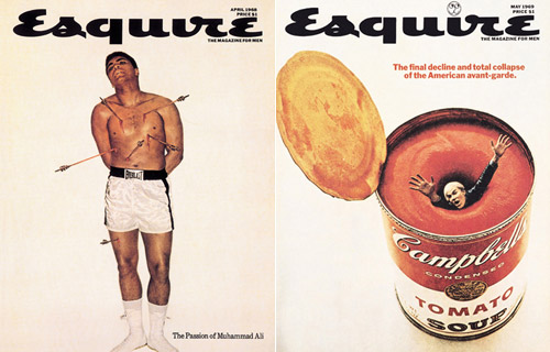 George Lois Esquire Cover Designs