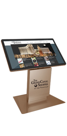 Milan Digital Signage Kiosk for Grand Canal Shoppes in Las Vegas