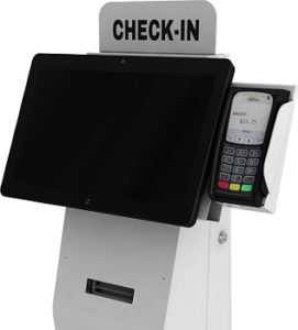 The "Austin" Kiosk - Freestanding Patient Check-In Kiosk