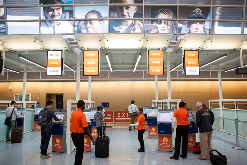 Dallas Fort-Worth Airport Customs Kiosks - Maintaining High-Traffic Kiosks