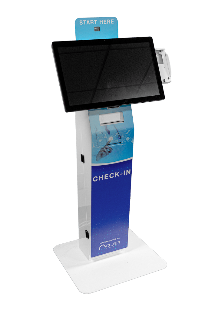 Austin Patient Check-In Kiosk Blue