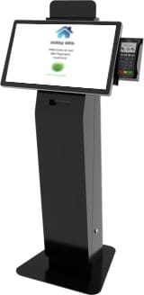 The "Austin" Freestanding Kiosk by Olea - All-in-one Bill Payment Kiosk