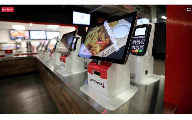 Denver Broncos Order Entry Kiosk