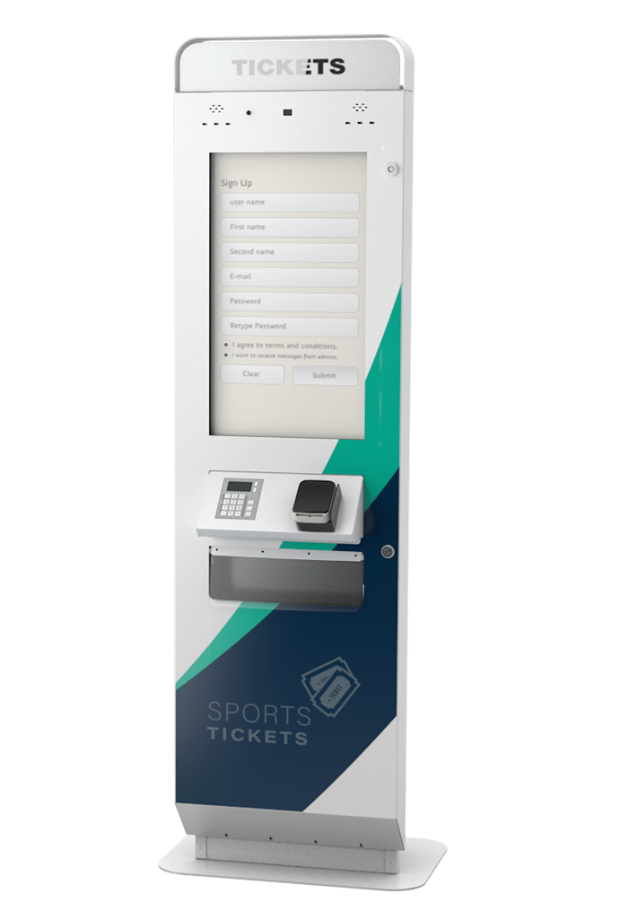 Outdoor Sports Tickets Kiosk