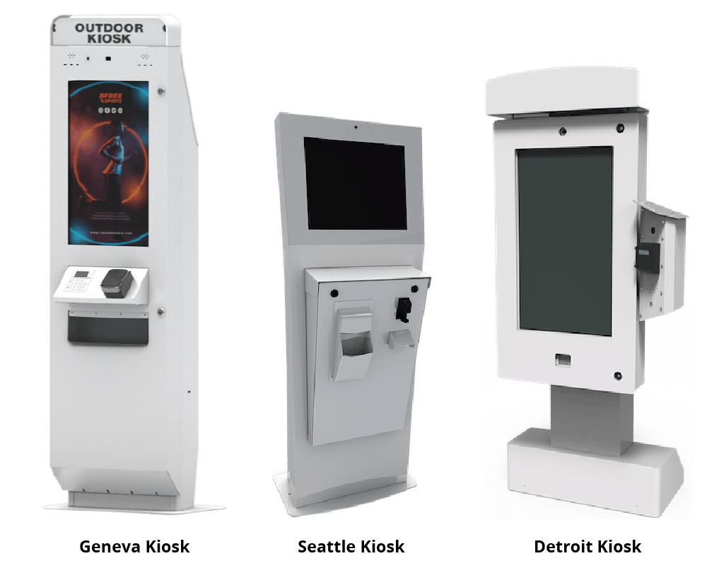 Different Brands of Outdoor Kiosks