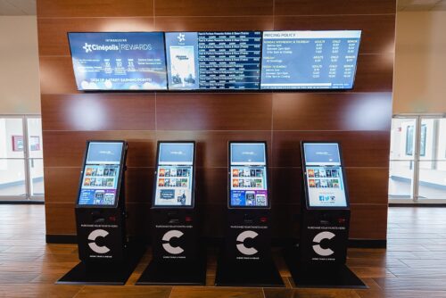 4 Kiosks at Cinepolis Theaters