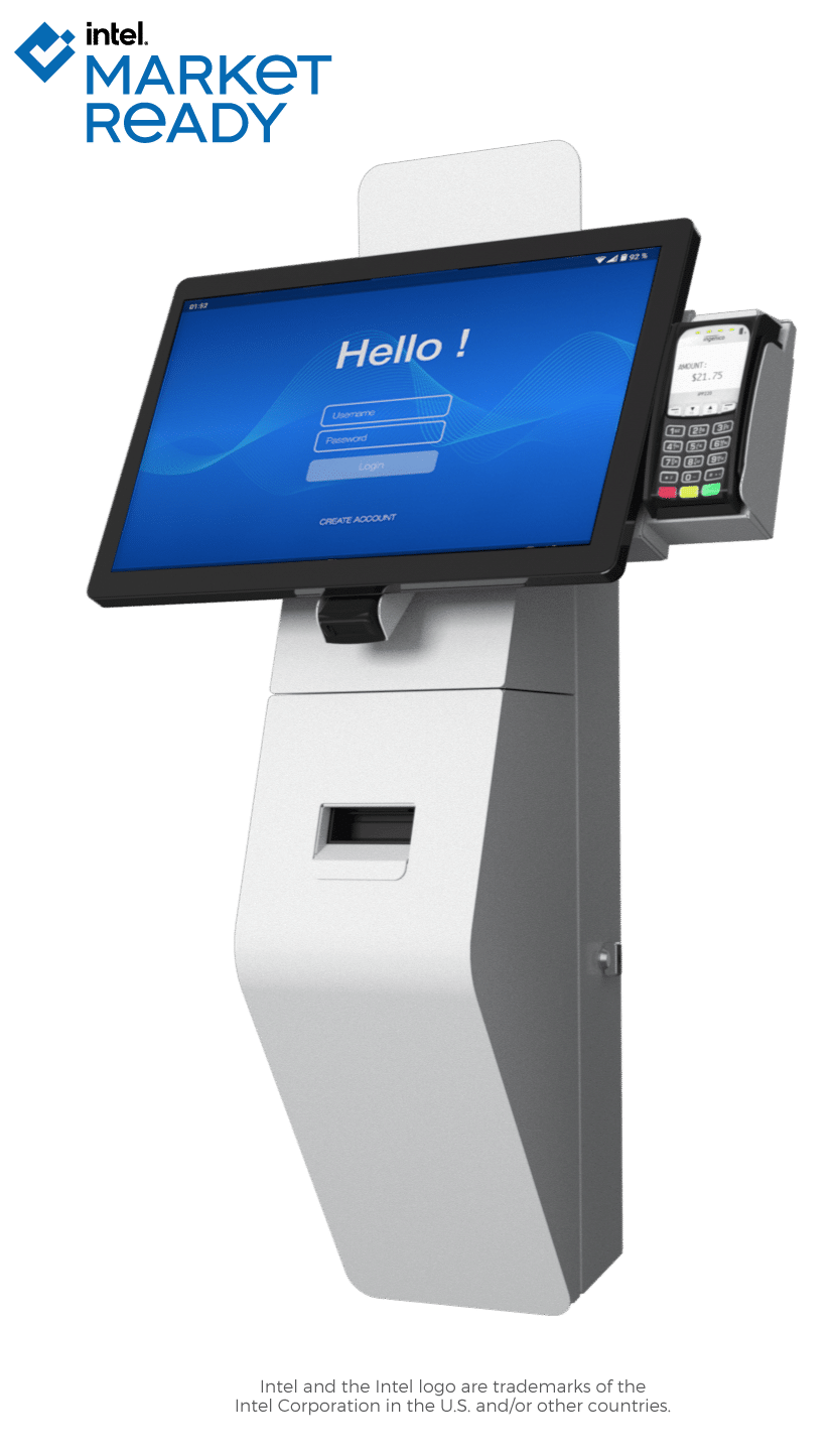 Austin Wall-Mount Kiosk