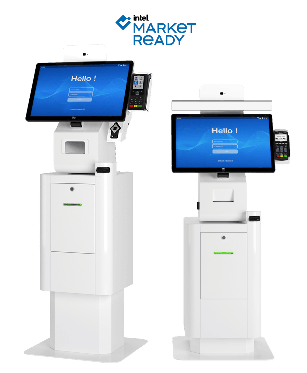 Austin Healthcare Kiosk by Olea - Height Adjustable Kiosk