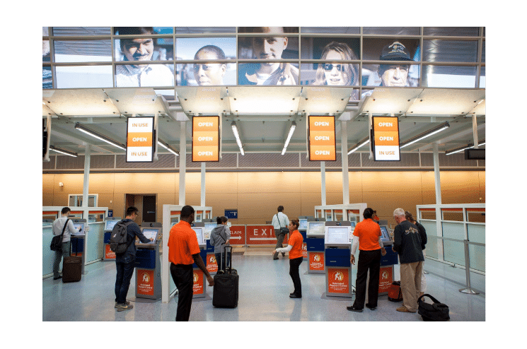 DFW Customs Kiosk