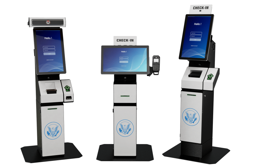 Hypermodular Check-In Kiosks