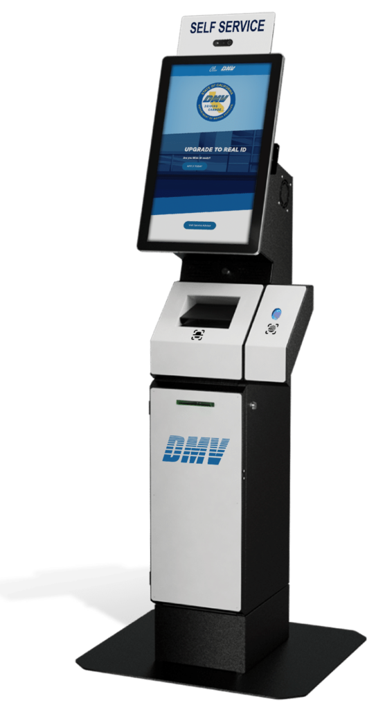 DMV Self-Service Kiosk with Biometric Verification
