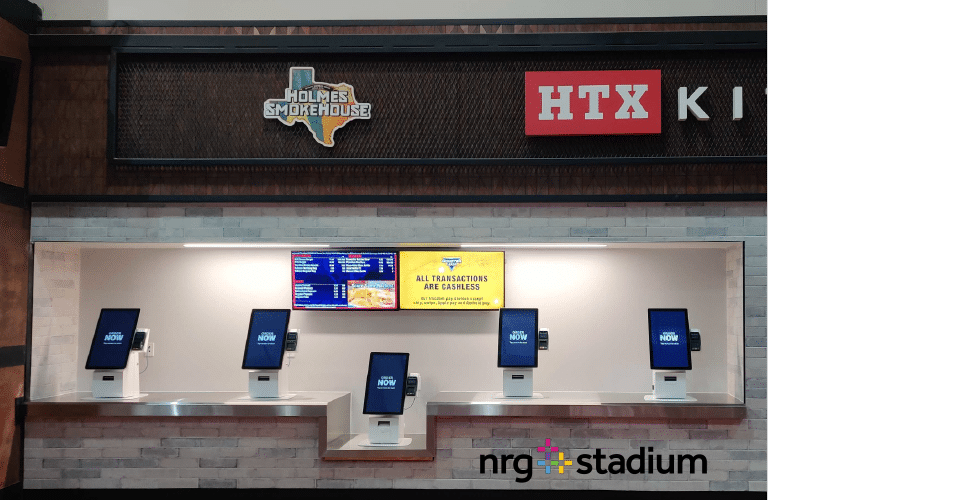 NRG Stadium Kiosks