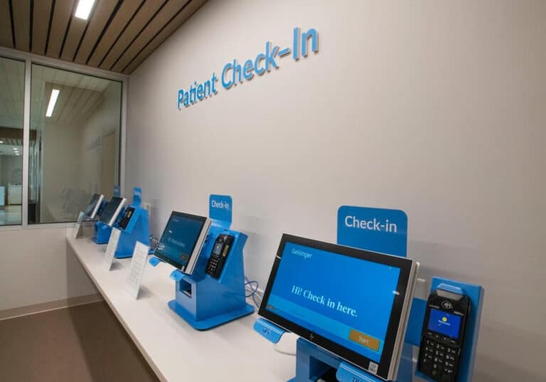 Patient Check-In Kiosks at Geisinger Healthcare