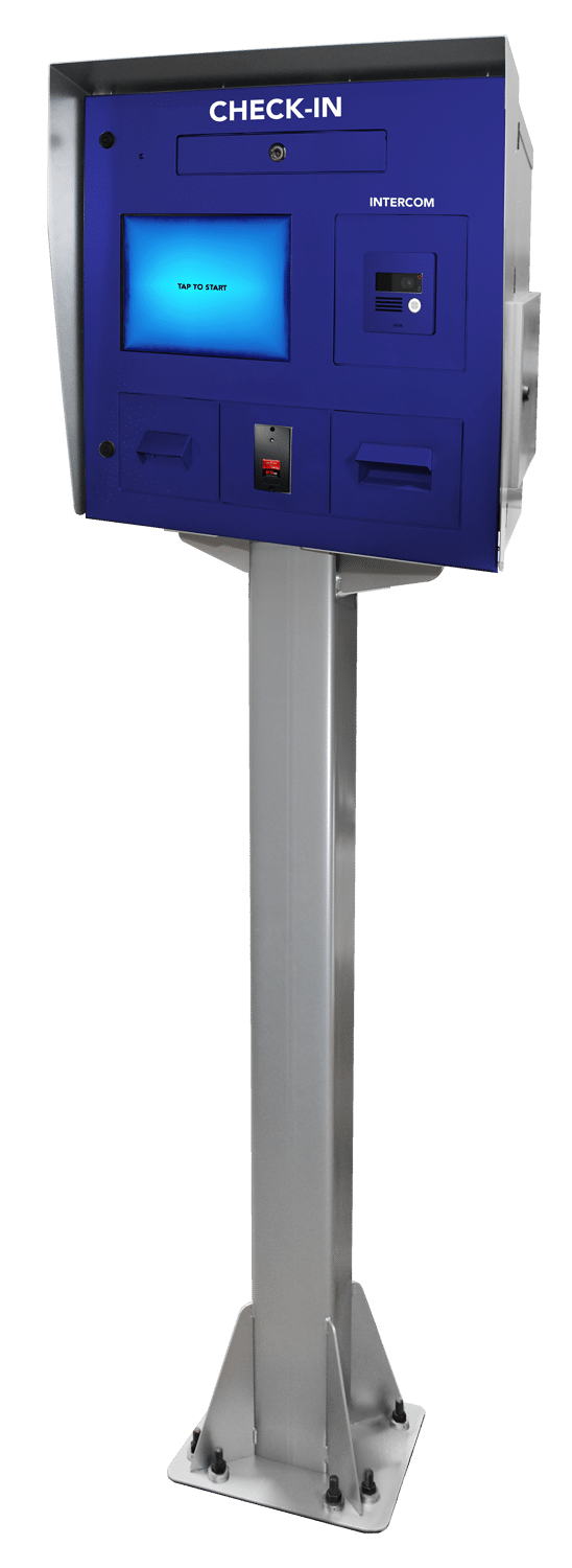 Blue Tampa Kiosks