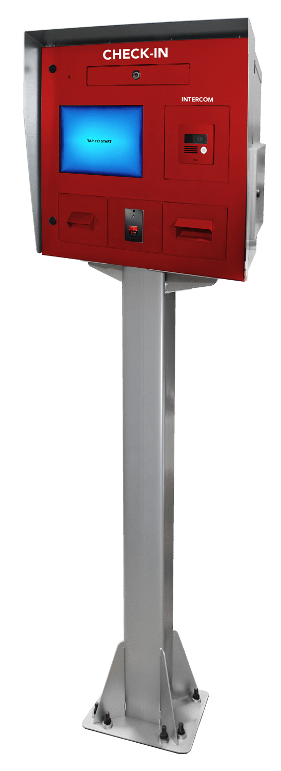 Red Tampa Kiosks