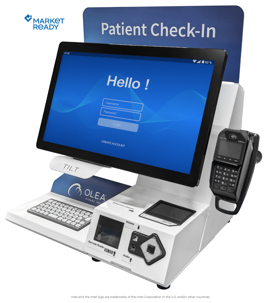 Olea Chicago Healthcare Desk-Top Kiosk