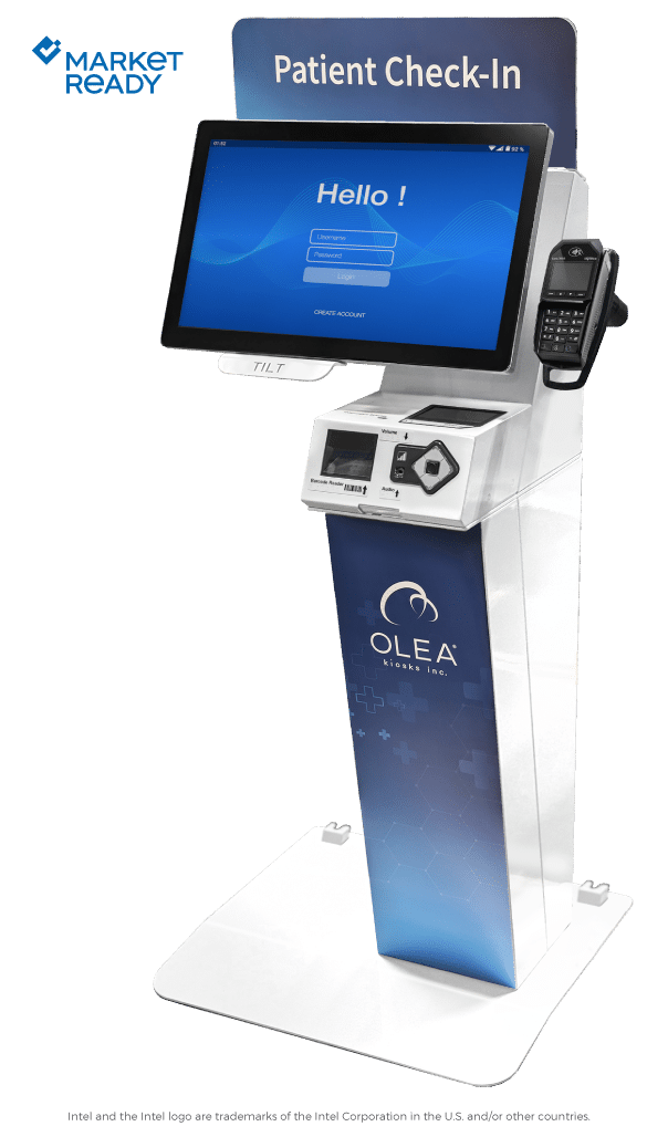 Olea Chicago Kiosk Right Side View