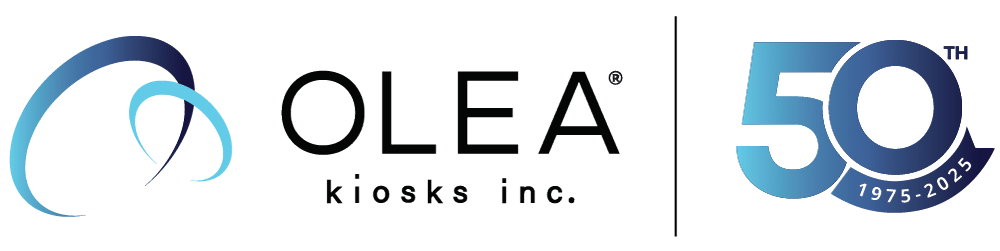 Olea Kiosks 50 Years Logo