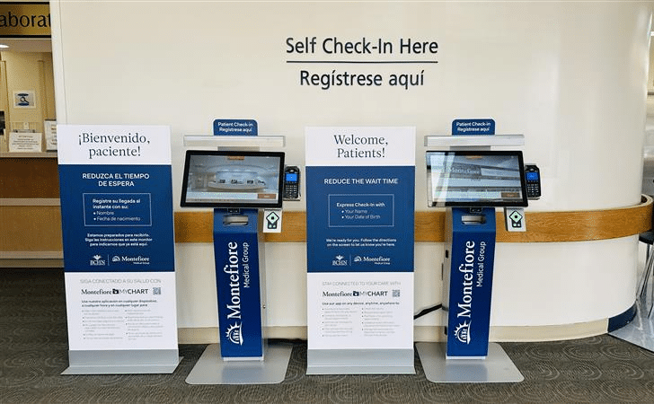 Healthcare Kiosks at Montefiore Medical Group