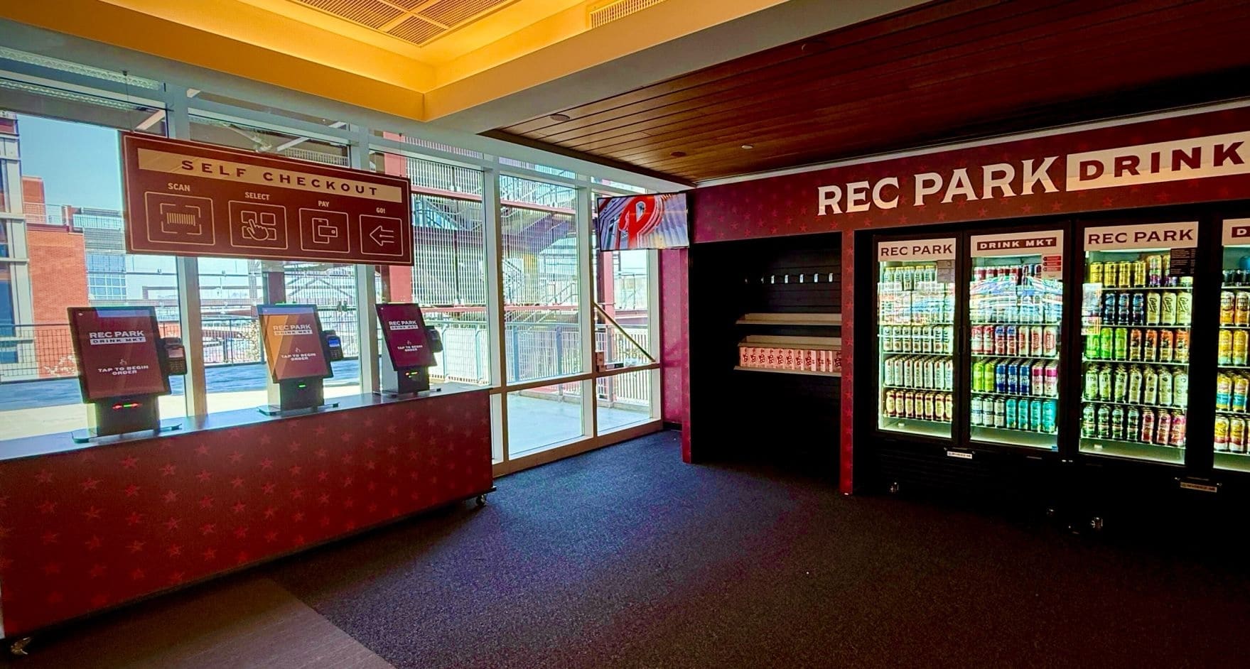 Self Checkout Kiosks at PNC Park